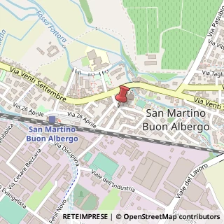 Mappa Vicolo Peroni Monsignor Egidio, 3, 37036 San Martino Buon Albergo, Verona (Veneto)