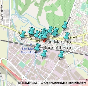 Mappa Via Mazzini Giuseppe, 37036 San Martino Buon Albergo VR, Italia (0.2655)