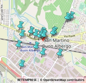 Mappa Via Mazzini Giuseppe, 37036 San Martino Buon Albergo VR, Italia (0.378)