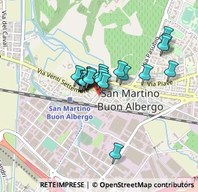 Mappa Via Mazzini Giuseppe, 37036 San Martino Buon Albergo VR, Italia (0.3075)