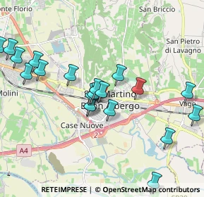 Mappa Via Mazzini Giuseppe, 37036 San Martino Buon Albergo VR, Italia (2.0895)