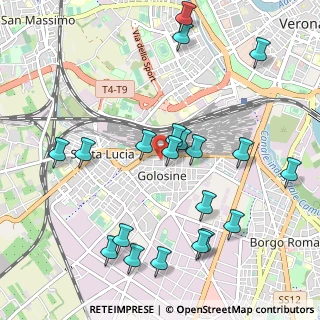 Mappa Stradone Santa Lucia, 37137 Verona VR, Italia (1.146)