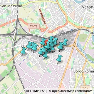 Mappa Stradone Santa Lucia, 37137 Verona VR, Italia (0.5115)