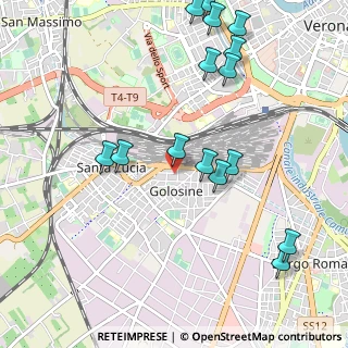 Mappa Stradone Santa Lucia, 37137 Verona VR, Italia (1.19533)