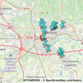 Mappa Stradone Santa Lucia, 37137 Verona VR, Italia (2.95429)