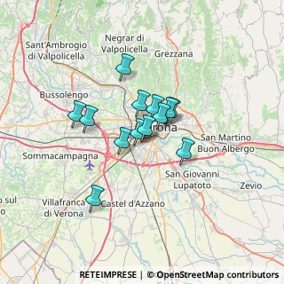 Mappa Stradone Santa Lucia, 37137 Verona VR, Italia (4.51692)