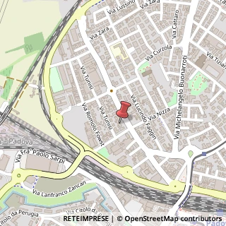 Mappa Via Annibale da Bassano, 35, 35135 Padova PD, Italia, 35135 Padova, Padova (Veneto)