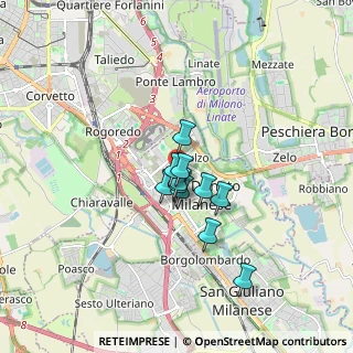 Mappa Via Sergnano, 20097 San Donato Milanese MI, Italia (1.04364)