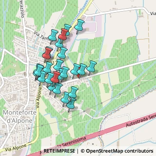 Mappa Via Santa Croce, 37032 Monteforte d'Alpone VR, Italia (0.41577)