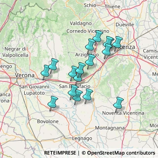 Mappa Via Santa Croce, 37032 Monteforte d'Alpone VR, Italia (12.23529)