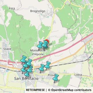 Mappa Via Santa Croce, 37032 Monteforte d'Alpone VR, Italia (2.37083)