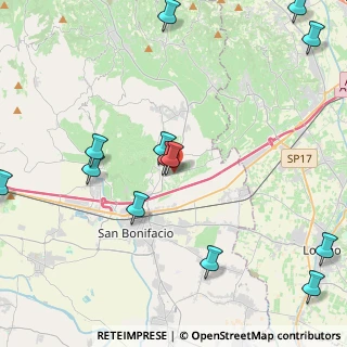 Mappa Via Santa Croce, 37032 Monteforte d'Alpone VR, Italia (5.46538)