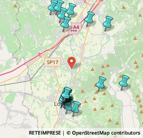 Mappa Via Lago di Garda, 36040 Sarego VI, Italia (4.679)