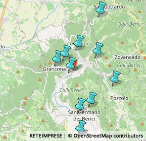 Mappa Via Pederiva, 36040 Val Liona VI, Italia (1.93364)