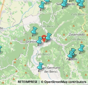 Mappa Via Pederiva, 36040 Val Liona VI, Italia (2.96235)