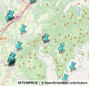 Mappa Via Pederiva, 36040 Val Liona VI, Italia (6.4105)