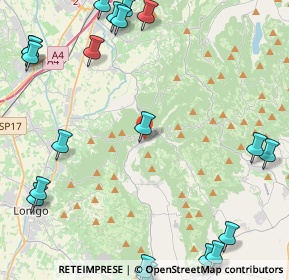 Mappa Via Pederiva, 36040 Val Liona VI, Italia (6.4395)