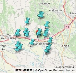 Mappa Via Chiesa, 37038 Soave VR, Italia (6.307)