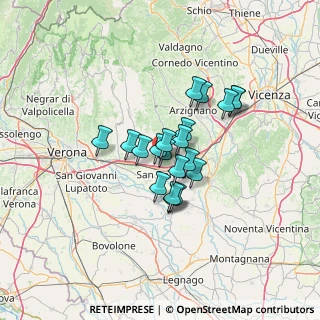 Mappa Via Chiesa, 37038 Soave VR, Italia (9.0775)