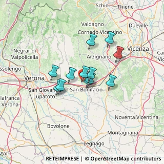 Mappa Via Chiesa, 37038 Soave VR, Italia (9.29833)