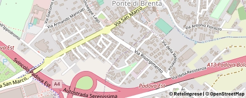 Mappa Padova