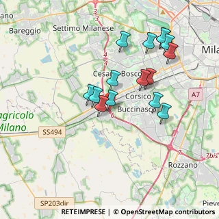 Mappa E62, 20090 Trezzano sul Naviglio MI, Italia (3.526)