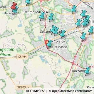 Mappa E62, 20090 Trezzano sul Naviglio MI, Italia (6.491)