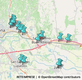 Mappa Via Radisi, 37036 San Martino Buon Albergo VR, Italia (4.90333)