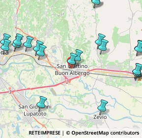 Mappa Via Radisi, 37036 San Martino Buon Albergo VR, Italia (5.539)