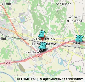Mappa Via Radisi, 37036 San Martino Buon Albergo VR, Italia (1.2725)