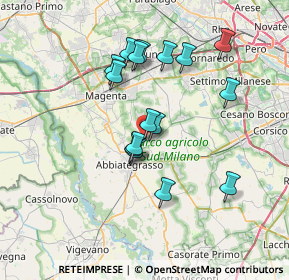 Mappa Via Pisani Dossi, 20080 Albairate MI, Italia (6.29)