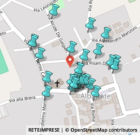 Mappa Via Pisani Dossi, 20080 Albairate MI, Italia (0.09259)