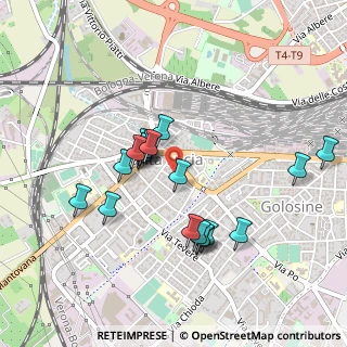 Mappa Via Tamburino Sardo, 37137 Verona VR, Italia (0.4115)