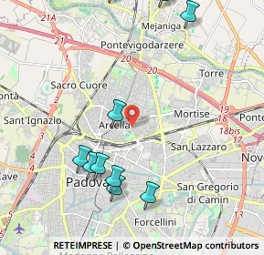 Mappa 35132 Padova PD, Italia (2.79333)