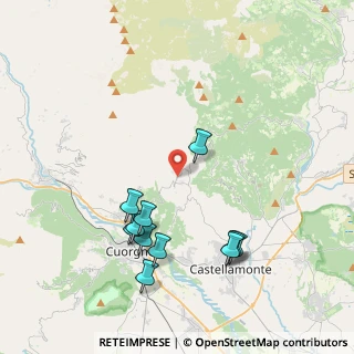 Mappa Via Adolfo Ghella, 10080 Colleretto Castelnuovo TO, Italia (4.14182)