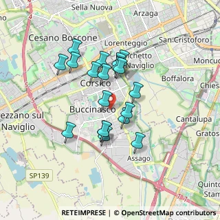Mappa Via Piero Gobetti, 20090 Buccinasco MI, Italia (1.43684)