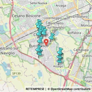 Mappa Via Piero Gobetti, 20090 Buccinasco MI, Italia (1.29385)