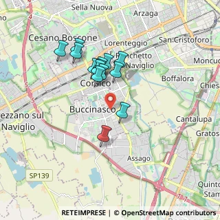 Mappa Via Piero Gobetti, 20090 Buccinasco MI, Italia (1.49214)