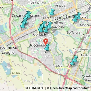Mappa Via Piero Gobetti, 20090 Buccinasco MI, Italia (2.3325)