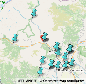 Mappa Via Oltresoana, 10085 Pont Canavese TO, Italia (9.033)