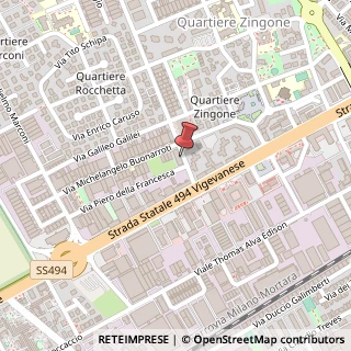 Mappa Via Arrigo Boito, 5, 20090 Trezzano sul Naviglio, Milano (Lombardia)