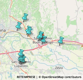 Mappa Vicolo Monsignor Egidio Peroni, 37036 San Martino Buon Albergo VR, Italia (3.84462)