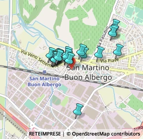 Mappa Vicolo Monsignor Egidio Peroni, 37036 San Martino Buon Albergo VR, Italia (0.322)