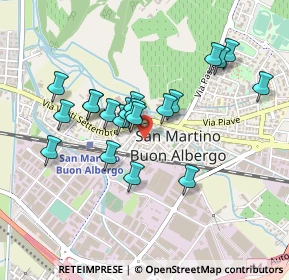 Mappa Vicolo Monsignor Egidio Peroni, 37036 San Martino Buon Albergo VR, Italia (0.401)