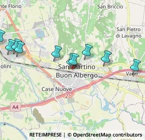 Mappa Vicolo Monsignor Egidio Peroni, 37036 San Martino Buon Albergo VR, Italia (2.34727)