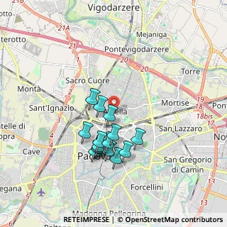 Mappa Via Tiziano Aspetti, 35131 Padova PD, Italia (1.55933)