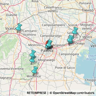 Mappa Via Tiziano Aspetti, 35131 Padova PD, Italia (12.24545)