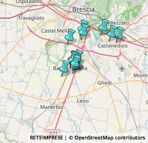 Mappa Via Bruno Buozzi, 25021 Bagnolo Mella BS, Italia (4.14857)