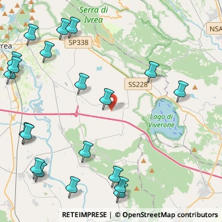 Mappa Via Piane, 10010 Azeglio TO, Italia (6.3615)