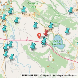 Mappa Via Piane, 10010 Azeglio TO, Italia (5.865)